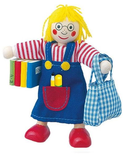 Bino doll house, P11554 - Doll - Main image