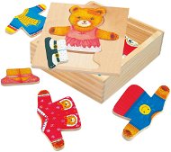 Bino puzzle, wardrobe, bear - Jigsaw