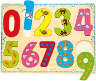 Bino puzzle číslice - Puzzle