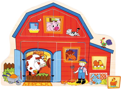 Bino puzzle farma - Puzzle - Hlavní obrázek