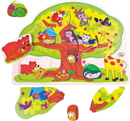 Bino jigsaw puzzles funny animals - Jigsaw Puzzle - Main image