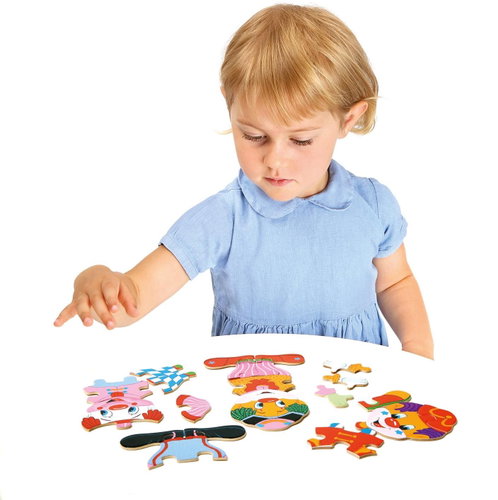 Bino wardrobe large, clown - Jigsaw Puzzle - Main image