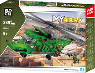 Blocki MyArmy Combat helicopter - Building Set