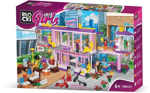 Blocki MyGirls Shopping centre - Building Set - Main image