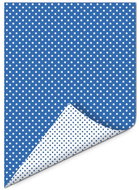 Optys 7598 - Papír A4 oboustranný, 170g, puntík modrý, bílý - Wrapping Paper