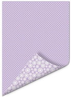 Optys 7588 - Papír A4 oboustranný, 170g, puntík/květiny fialový - Wrapping Paper