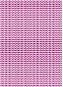 Optys 7575 - Papír A4 jednostranný, 170g, srdíčka růžový - Dárkový balící papír