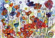 Bluebird Poppies 1000 pieces - Jigsaw Puzzle