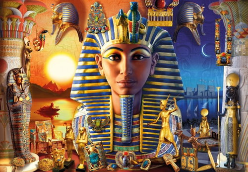 Bluebird Egyptian Treasures 1000 pieces - Jigsaw Puzzle - Main image