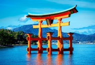Bluebird Itsukushima Shrine 1500 pieces - Jigsaw Puzzle