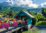 Bluebird Lake Annecy 500 pieces - Jigsaw Puzzle