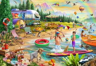 Bluebird Summer Camp Lakeside 1000 pieces - Jigsaw Puzzle
