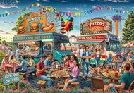 BLUEBIRD Pojízdné občerstvení 1000 dílků - Jigsaw Puzzle