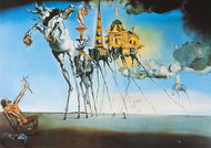 BLUEBIRD Salvador Dalí - Pokušení sv. Antonína 1000 dílků - Jigsaw Puzzle