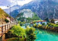 BLUEBIRD Fortress Bard, Italy 500 pieces - Jigsaw Puzzle