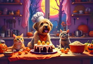 BLUEBIRD Baking for Halloween 1000 pieces - Jigsaw Puzzle