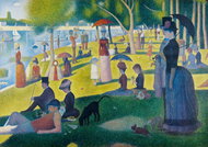 BLUEBIRD Nedělní odpoledne na ostrově La Grande Jatte 1000 dílků - Jigsaw Puzzle
