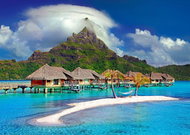 BLUEBIRD Bora Bora, Tahiti 500 dílků - Jigsaw Puzzle