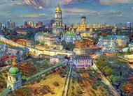 BLUEBIRD Kiev, Ukraine 1000 pieces - Jigsaw Puzzle