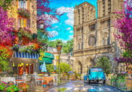 BLUEBIRD Odpoledne u Notre Dame 1000 dílků - Jigsaw Puzzle