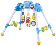 BABY MIX Hrající edukační hrazdička De Lux, blue - Hrazda