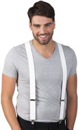 Boland Suspenders (suspenders) white elastic - Costume Accessory
