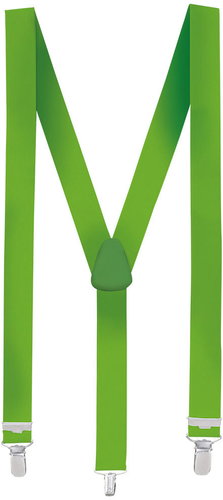 Boland Hosenträger, neongrün - Kostüm-Accessoire - Hauptbild