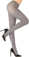 Widmann Stříbrné glitrové punčocháče - Costume Accessory