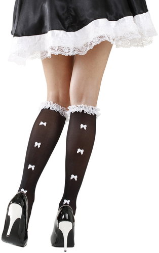 Widmann Podkolenky černé s mašličkami - Costume Accessory - Main image