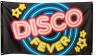 Boland flag with Disco Fever inscription - Decoration