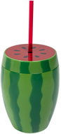 Boland Watermelon cup with straw 900 ml - Party Accessories