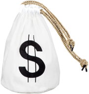 Boland Money bag with dollar print - Decoration