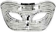Boland Škraboška Disco stříbrná - Carnival Mask
