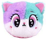 Bouncibles Theia plyšová kočička 8 cm, tyrkysová/fialová - Plyšák