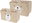 Baby storage basket Bear, beige
