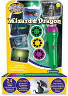 Brainstorm Toys Ruční foto projektor - Čarodějové a draci - Dětský projektor
