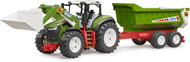 Bruder 03452 Roadmax tractor with front loader and roller - Tractor
