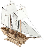     BusyKids Pilgrim 3D dřevěná loď - Wooden Puzzle
