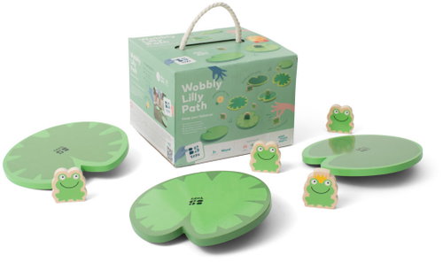 BS Toys Balancing walkway - water lilies - Balance Game - Main image