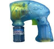 Wanna Bubbles Bublifuková pistole se světlem modrá - Bubble Blower