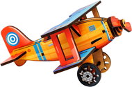 BusyKids 3D-Holzbausatz Turbo-Flugzeug - Holzpuzzle