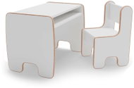 BusyKids New Baby Stool and highchair, white - Children's Furniture