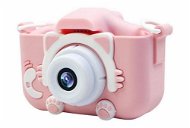 Verk Group 18257 mačka, ružová - Detský fotoaparát