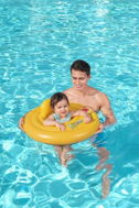 Úszógumi Bestway Felfújható sárga úszógumi, 69 cm - Kruh