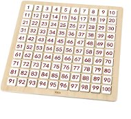 Wooden alphabet and counting - Educational Toy