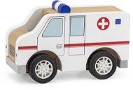 Krankenwagen aus Holz - Holzspielzeug