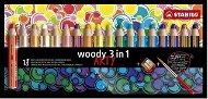 Stabilo Woody ARTY 3 in 1 18 rôznych farieb - Pastelky