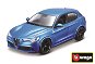 Metal Model Bburago Alfa Romeo Stelvio Blue - Kovový model