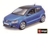 Metal Model Bburago VW Polo GTI Mark 5 Red - Kovový model