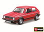 Metal Model Bburago Volkswagen Golf MK1 GTI Red - Kovový model